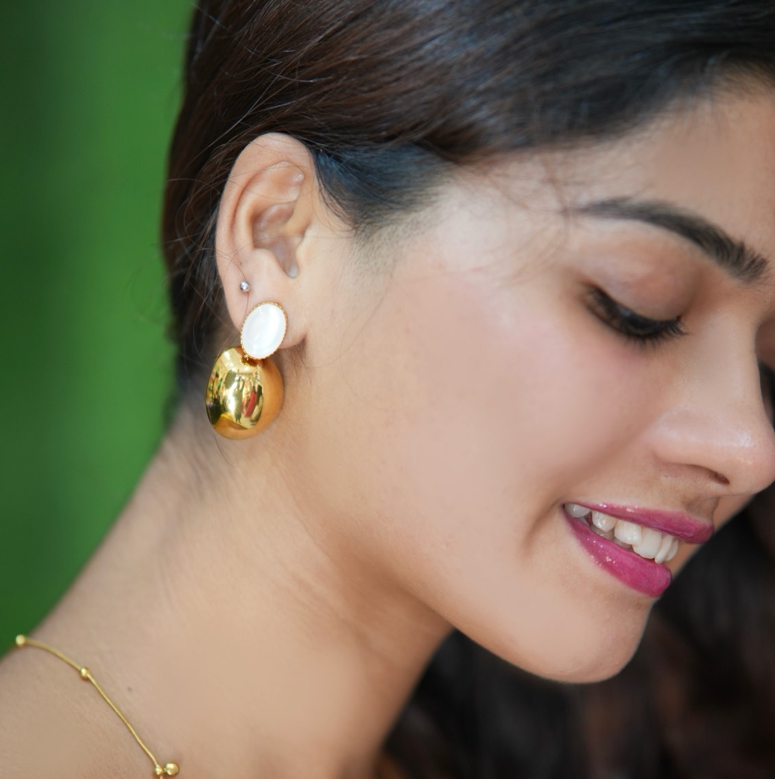 Contemporary Hoops Earrings 