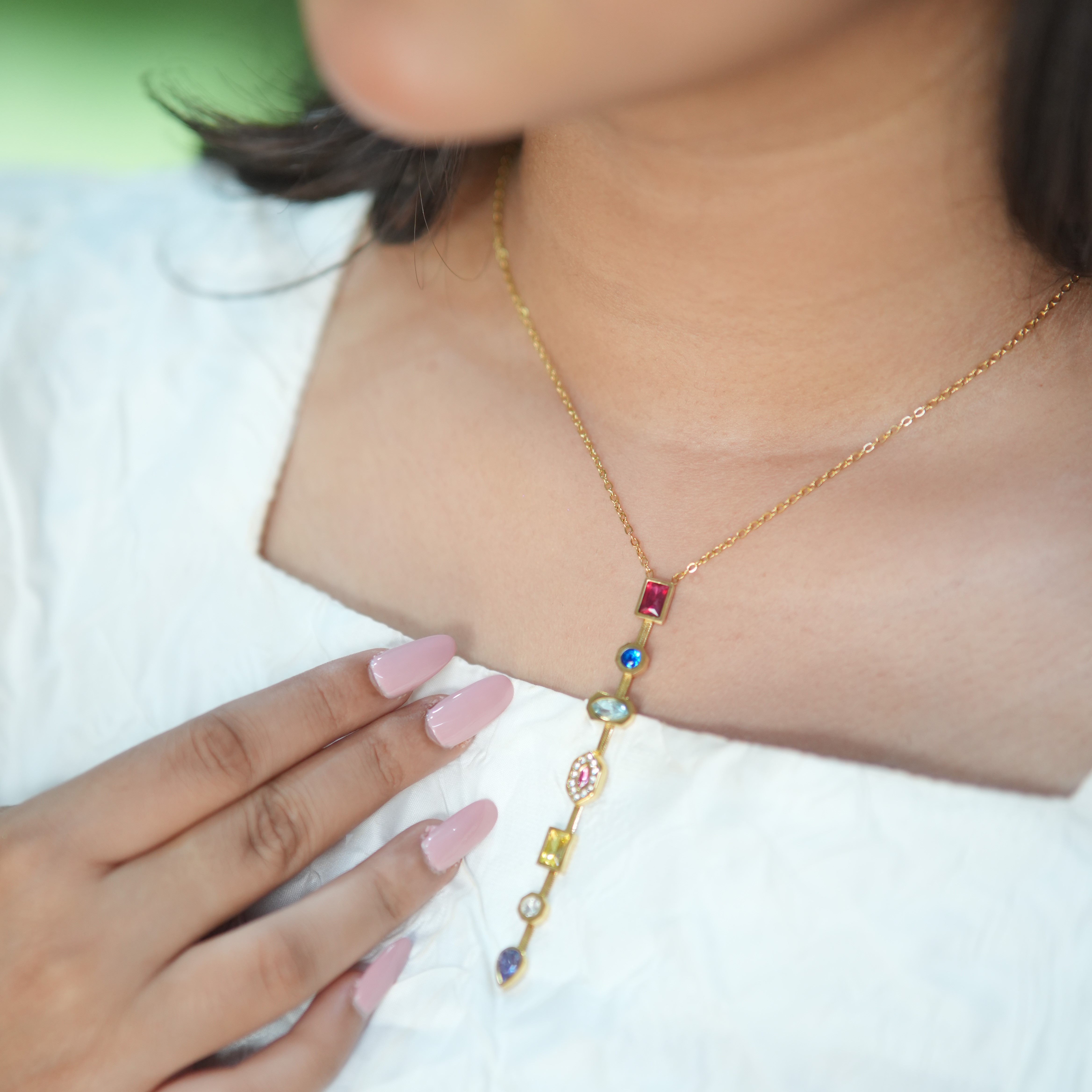 Long Tassel Necklace